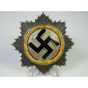 Cruz Alemana de Gold- Deutsches Kreuz en Oro, Deschler con la miniatura. Espenlaub militaria